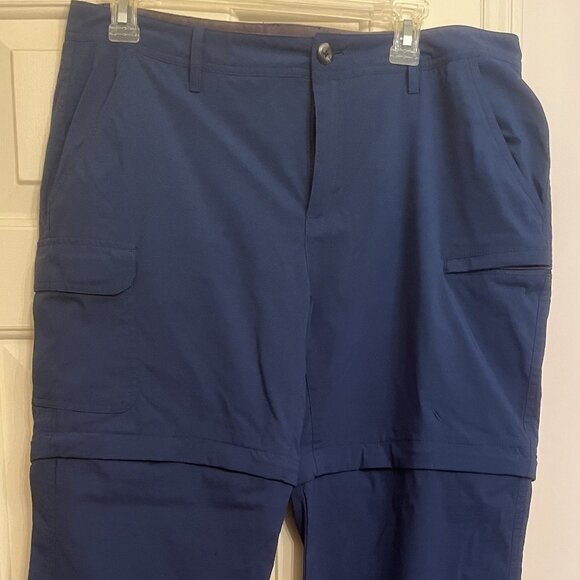 Solstice Apparel Women's Stretch Convertible Pant, Indigo, 12, MSRP $49.99 - Picture 1 of 3